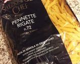 ペンネで海老とズッキーニのダイスパスタ作り方4写真