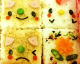 ちぎりむすび♪にぎらない運動会キャラ弁♪作り方9写真