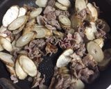 牛肉とごぼうの甘辛煮作り方2写真