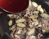 牛肉とごぼうの甘辛煮作り方3写真