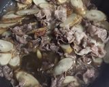 牛肉とごぼうの甘辛煮作り方4写真