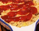 糖質制限◆グラタン皿でスコップハンバーグ作り方8写真
