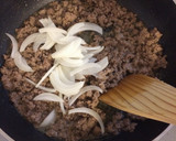 合い挽き肉と玉子の他人丼弁当作り方3写真