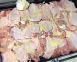 鶏モモ肉オーブン焼き・カブトマト缶スープ作り方2写真