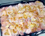 鶏モモ肉オーブン焼き・カブトマト缶スープ作り方3写真