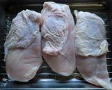 蒸し鶏のトマトソース　息子のダイエット食作り方1写真