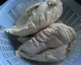 蒸し鶏のトマトソース　息子のダイエット食作り方5写真