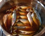 豆アジのカレー風味煮♪活力なべ10分！作り方2写真
