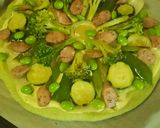 アボカドチーズソースDE野菜グリーンピザ作り方10写真