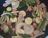 アボカドチーズソースDE野菜グリーンピザ作り方8写真