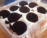 焼かない♪オレオとバナナのズボラケーキ♪作り方13写真