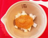 ☆離乳食中期☆豆腐のトマトキャベツソース作り方3写真