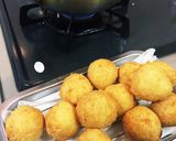 サクッともちっとお豆腐ドーナツ♡作り方5写真