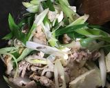 豚肉豆腐長ネギさっぱり味噌炒め作り方5写真