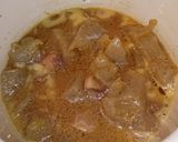 砂肝入りこんにゃくの味噌煮込み★作り方4写真