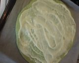 アボカドチーズソースDE野菜グリーンピザ作り方9写真