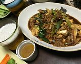 豚肉豆腐長ネギさっぱり味噌炒め作り方10写真