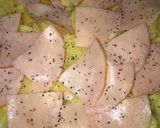 レンジとグリル⭐︎ジャガイモハムチーズ作り方4写真