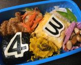 ジュウオウキューブのお弁当☆作り方5写真
