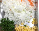 【キーマカレー】半熟たまご添え♫作り方1写真