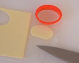 【キャラ弁】ヒジキでトトロ弁当作り方2写真