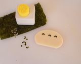 【キャラ弁】ヒジキでトトロ弁当作り方3写真