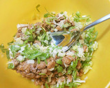 簡単コツなしおかず！ちくわ納豆磯辺揚げ作り方2写真