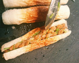 簡単コツなしおかず！ちくわ納豆磯辺揚げ作り方3写真