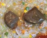 【キーマカレー】半熟たまご添え♫作り方6写真
