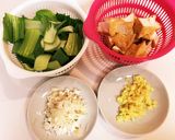 簡単！チンゲン菜と厚揚げのあんかけ作り方1写真