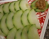 加賀太きゅうりの梅味噌添え作り方6写真