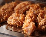 柿の種クリスピーチキン作り方5写真