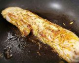 ◆塩レモンでサッパリ♪豚バラのハーブ焼き作り方3写真
