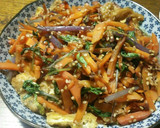 副菜に☆水菜と人参と油揚げのゴマ炒め作り方11写真