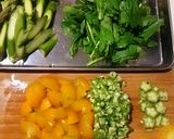 10分で簡単　野菜畑　オイルパスタ！　作り方4写真