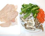 鶏むね肉ピーマンの香りのよい粉山椒炒め物作り方2写真