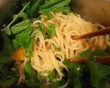 10分で簡単　野菜畑　オイルパスタ！　作り方8写真