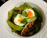 絹さやのバター醤油炒め♡バルサミコ風味!作り方4写真