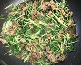 牛肉と水菜のはりはり作り方4写真