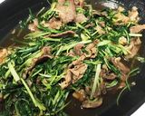 牛肉と水菜のはりはり作り方6写真