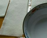 中身はチータラ(^-^)三角形の春巻き♪作り方1写真