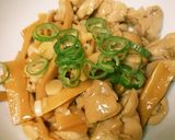 メンマ好きにはたまらない 鶏肉メンマ炒め作り方4写真