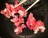豚コマとピーマンの炒め物(お弁当用です)作り方3写真