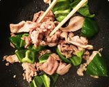 豚コマとピーマンの炒め物(お弁当用です)作り方4写真