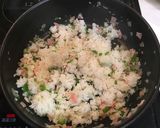 オムライス風具だくさんあんかけチャーハン作り方3写真