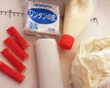 キャベツとカニカマの☆揚げワンタン作り方1写真