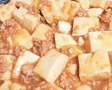 白米がモリモリ進む☆ひき肉と豆腐の甘辛煮作り方7写真