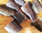 圧力鍋で☆骨まで食べれる鱒(マス)の梅煮作り方2写真