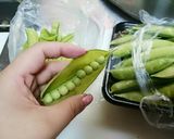 簡単ラクチン◇うすいえんどう豆の豆ご飯作り方1写真
