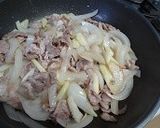 豚肉と玉ねぎとセロリの炒め物作り方4写真